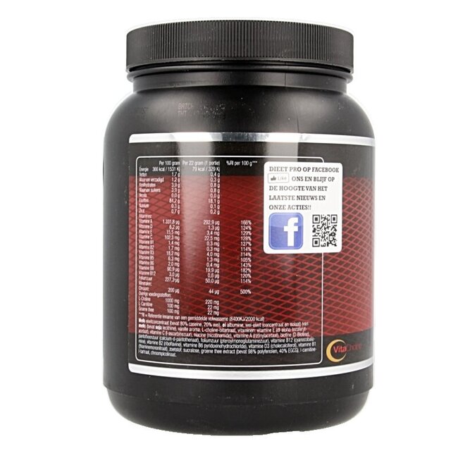 Dieet Pro Vanille 500 Gram