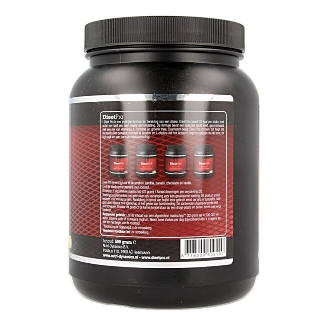 Dieet Pro Vanille 500 Gram