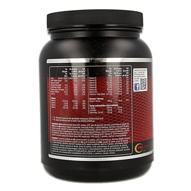 Dieet Pro Chocolat 500 Grammes