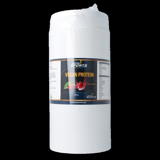 Protein kers aardbei vegan 320 Gram