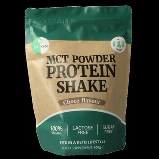 Go-Keto Proteine poeder premium shake choco vegan 400 Gram