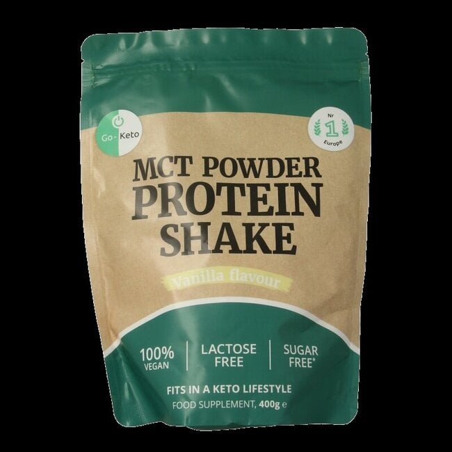 Proteine poeder premium shake vanille vegan 400 Gram