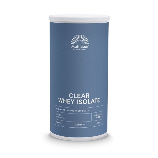 Clear whey isolate 400 Gram