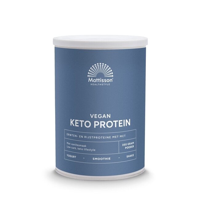 Vegan Keto protein shake - pea, rice & MCT 350 Gram