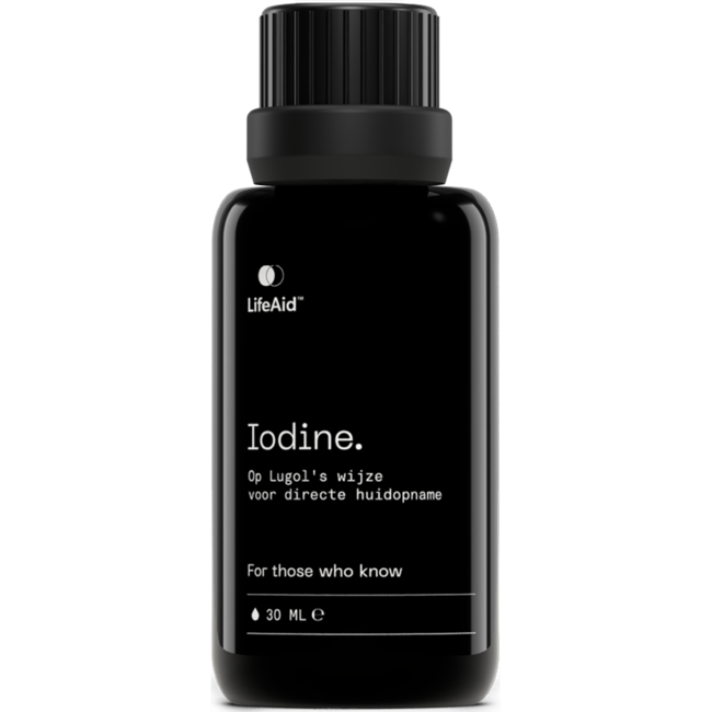 Lifeaid Iodine (9%) op Lugol's wijze 30 Milliliter