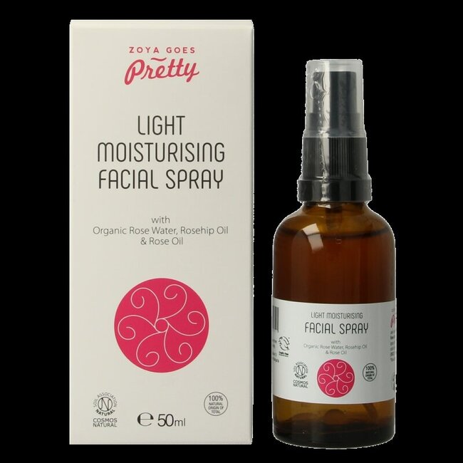 Zoya Goes Pretty Light moisterizing facial spray 50 Milliliter
