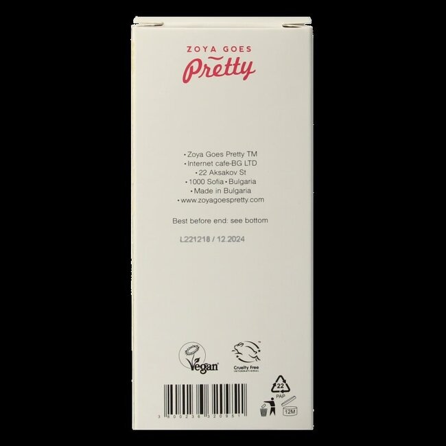 Spray visage hydratant léger Zoya Goes Pretty 50 ml