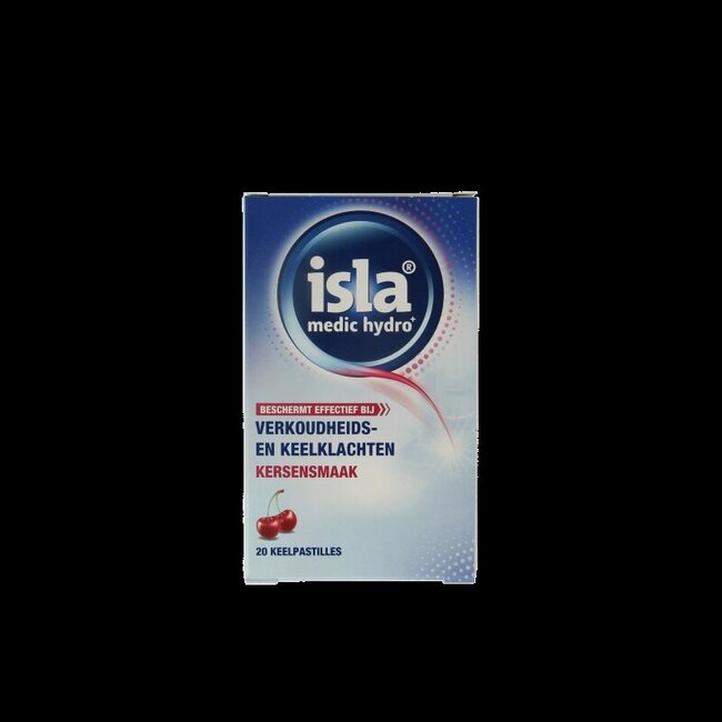 Isla Medic hydro+ kersen 20 Pastilles