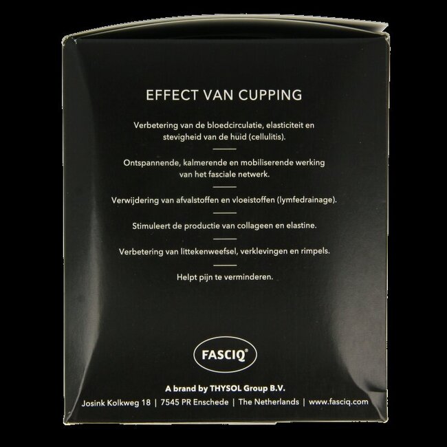 FASCIQ Kit de ventouses corps complet 4 pièces