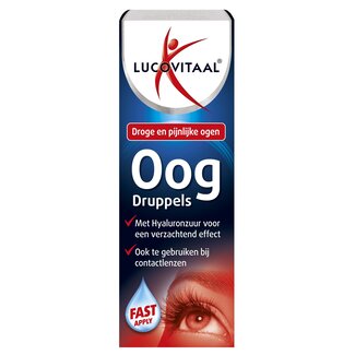 Lucovitaal Lucovitaal Oogdruppels droge pijnlijke ogen 10 Milliliter