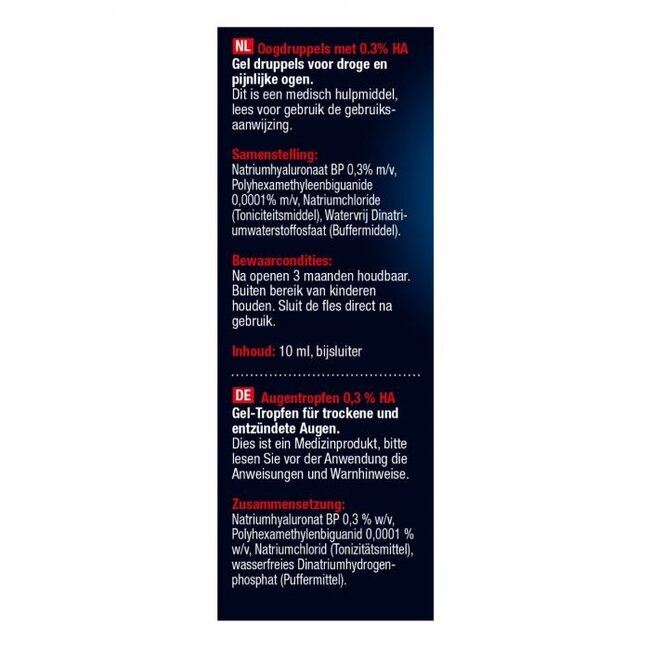 Lucovitaal Oogdruppels droge pijnlijke ogen 10 Milliliter