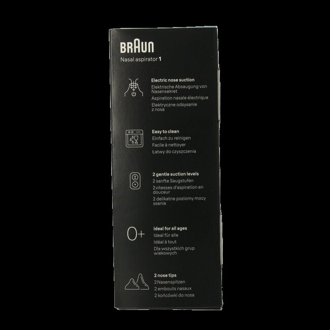 Aspirateur nasal Braun 1 unité