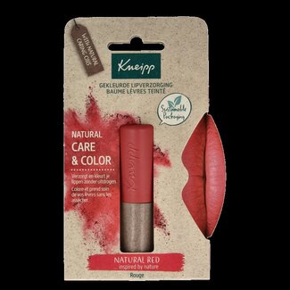 Kneipp Kneipp Soin des lèvres rouge naturel 3,5 g