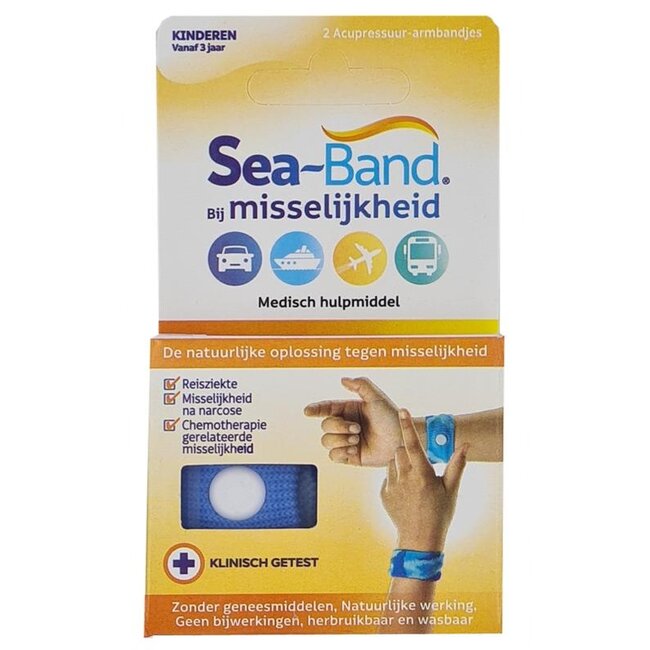 Polsband kinderen blauw 1 Paar