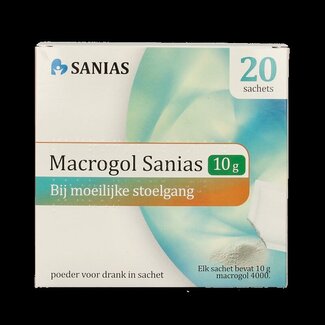 Sanias Macrogol Sanias poudre 20 sachets