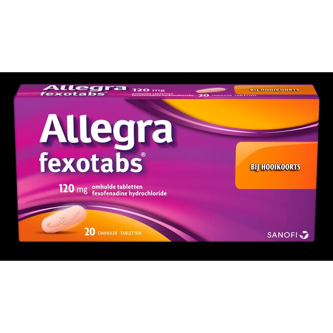 Allegra Fexotabs hooikoortstabletten 10 Tabletten