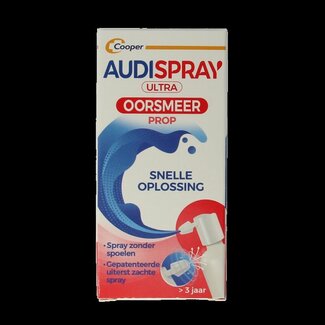 Audispray Audispray Ultra oorsmeerprop 20 Milliliter