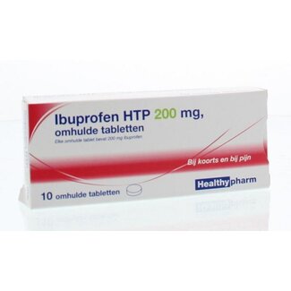 Healthypharm Healthypharm Ibuprofen 200mg blister 10 Tabletten