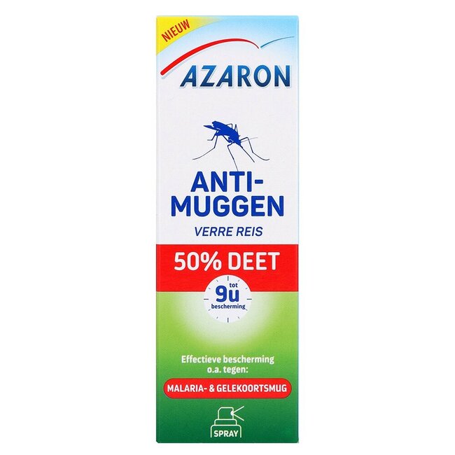 Azaron Anti-moustiques 50% DEET spray 50 millilitres
