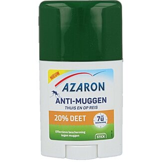Azaron Azaron Anti muggen 20% deet stick 50 Milliliter