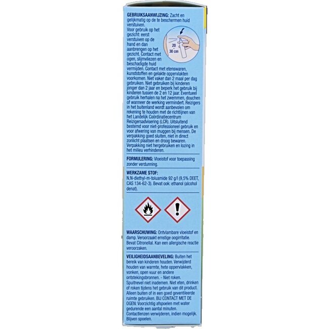 Azaron Spray anti-moustiques 9,5 % DEET 100 ml