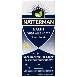 Natterman Natterman Nacht voor alle hoest volwassen 150 Milliliter