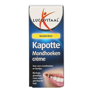 Lucovitaal Lucovitaal Kapotte mondhoeken creme 15 Milliliter