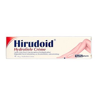 Healthypharm Healthypharm Hirudoid hydrofiele creme 40 Gram