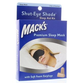 Macks Macks Shut eye shade sleep mask 1 Stuks