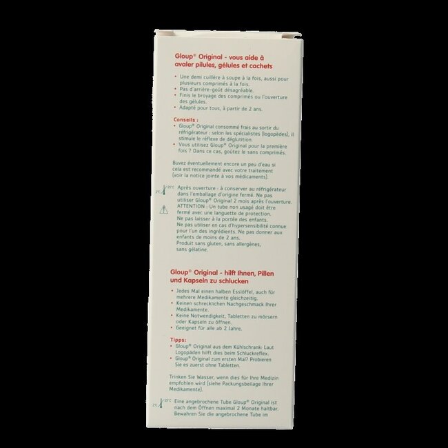 Gloup Original medicatie inname gel aardbei banaan 75 Milliliter