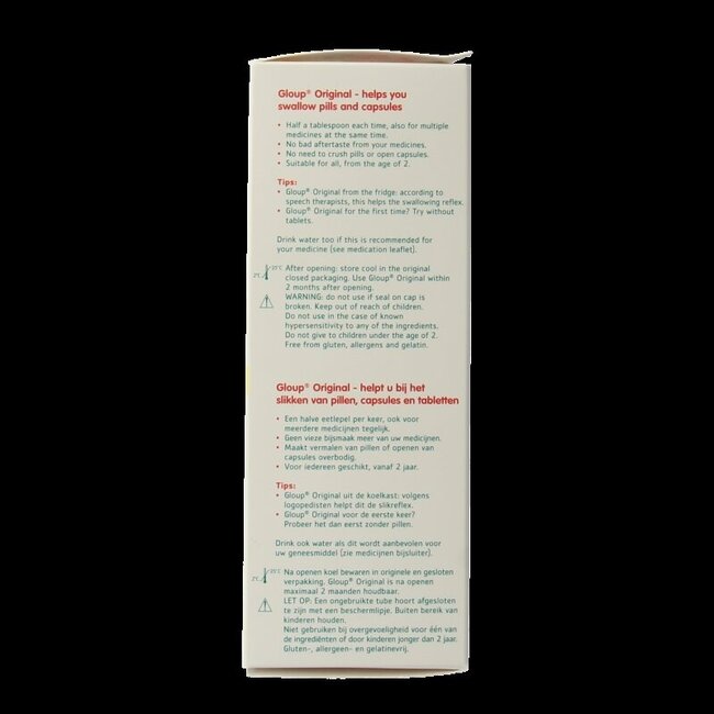 Gloup Original medicatie inname gel aardbei banaan 75 Milliliter