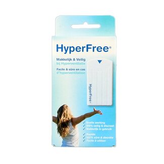 Hyperfree Hyperfree Tegen hyperventilatie 1 Stuks