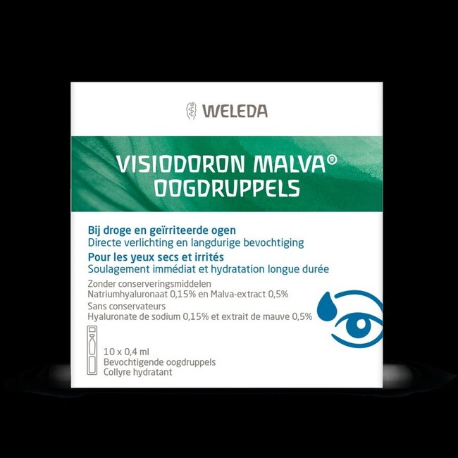 Weleda Visiodoron malva oogdruppels 0.4 ml 10 Ampullen