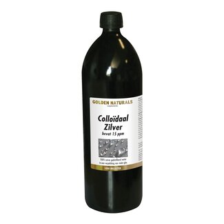 Golden Naturals Golden Naturals Colloidaal zilver 15ppm 1 Liter