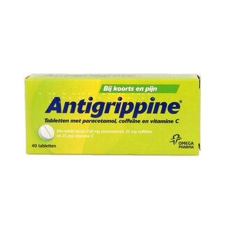 Antigrippine Antigrippine Paracetamol 250mg 40 Tabletten