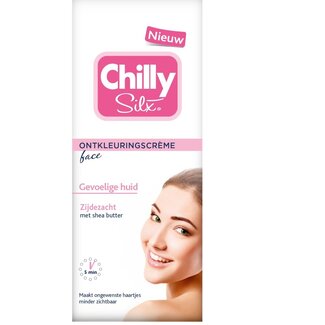Chilly Silx Chilly Silx Ontkleuringscreme gezicht  75 Milliliter
