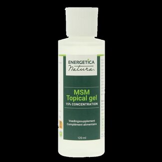 Energetica Nat Energetica Nat MSM topical gel 120 Milliliter