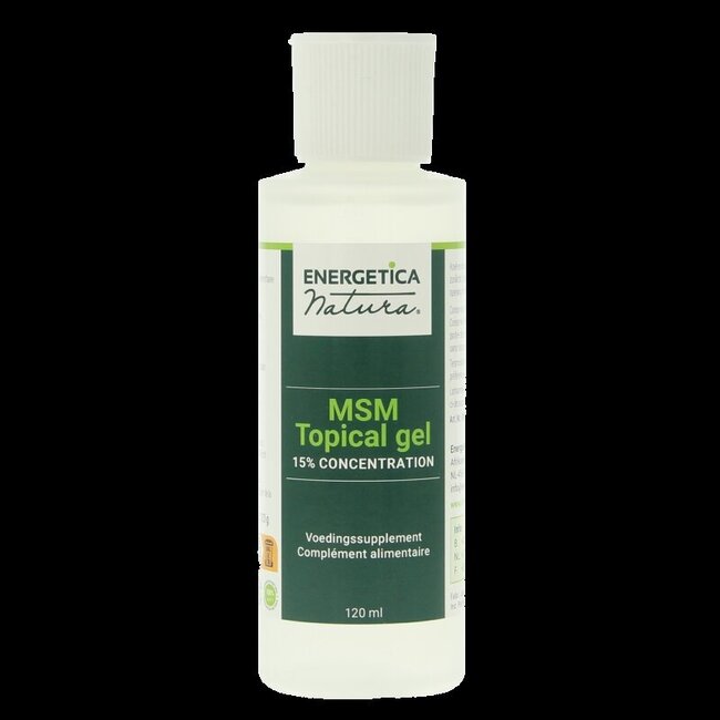 Energetica Nat MSM topical gel 120 Milliliter
