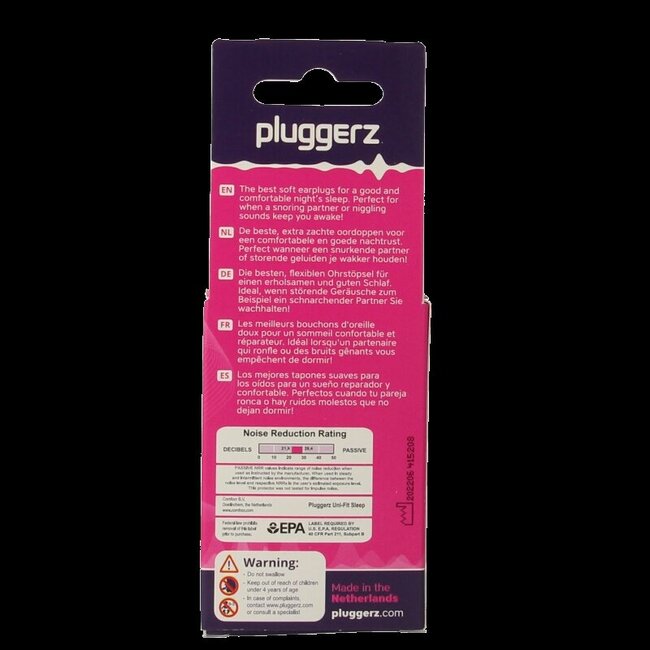 Pluggerz Enjoy sleep 1 paire