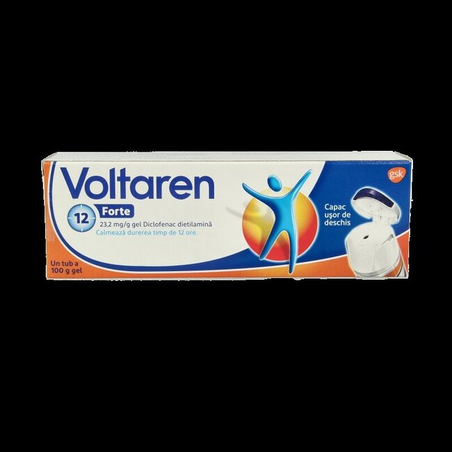 Voltaren Emulgel extra sterk 2,32% Roemeense verpakking 100 Gram