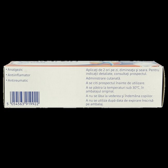 Voltaren Emulgel extra sterk 2,32% Roemeense verpakking 100 Gram