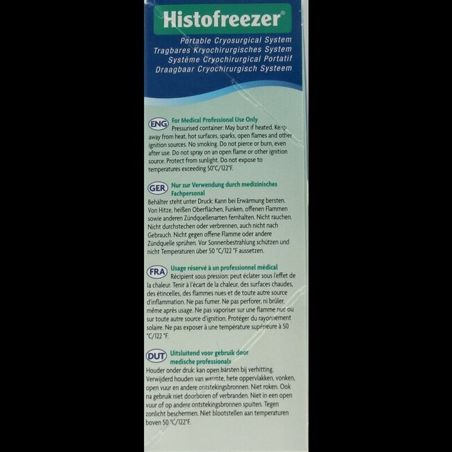 Diversen Histofreezer set 50 x 5mm 0169 1 Stuks