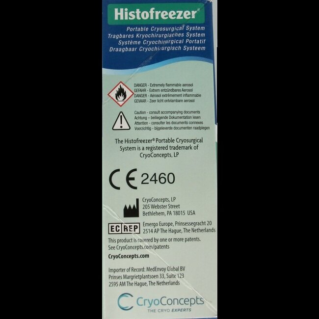 Diversen Histofreezer set 50 x 5mm 0169 1 Stuks