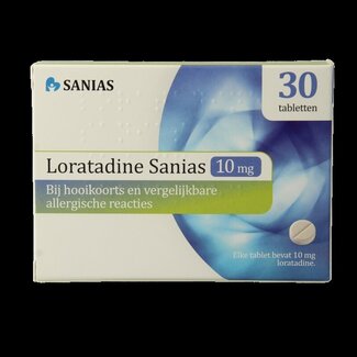 Sanias Sanias Loratadine 10mg 30 Tabletten