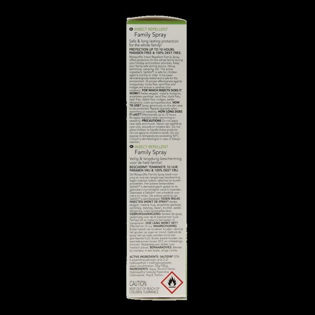Mosquitno Spray anti-insectes famille 100 ml