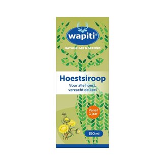 Wapiti Wapiti Hoestsiroop 150 Milliliter