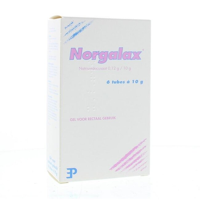 Norgalax Gel 10g 6st 6 Stuks