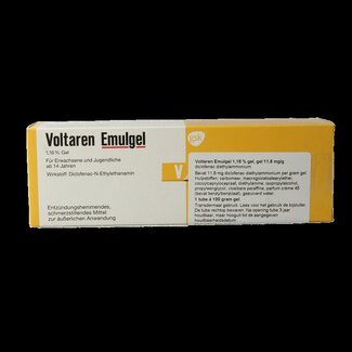 Voltaren Voltaren Emulgel Duitse verpakking 100 Gram