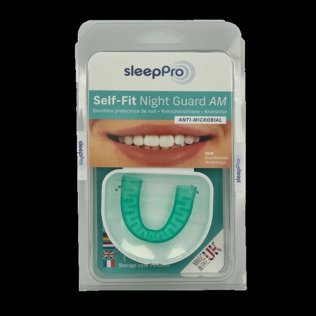 SleepPro Knarsbitje self-fit AM (anti-microbieel) 1 Stuks
