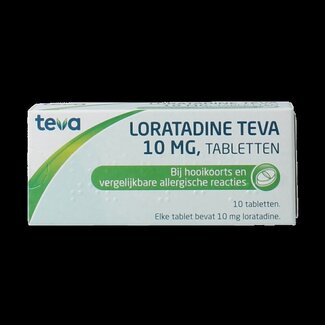 Teva Teva Loratadine 10mg 10 Tabletten